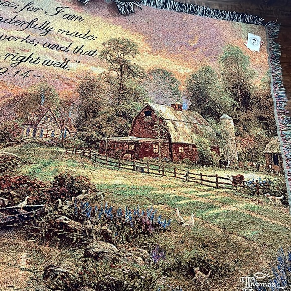 Thomas Kincaid throw NWT - Picture 2 of 7